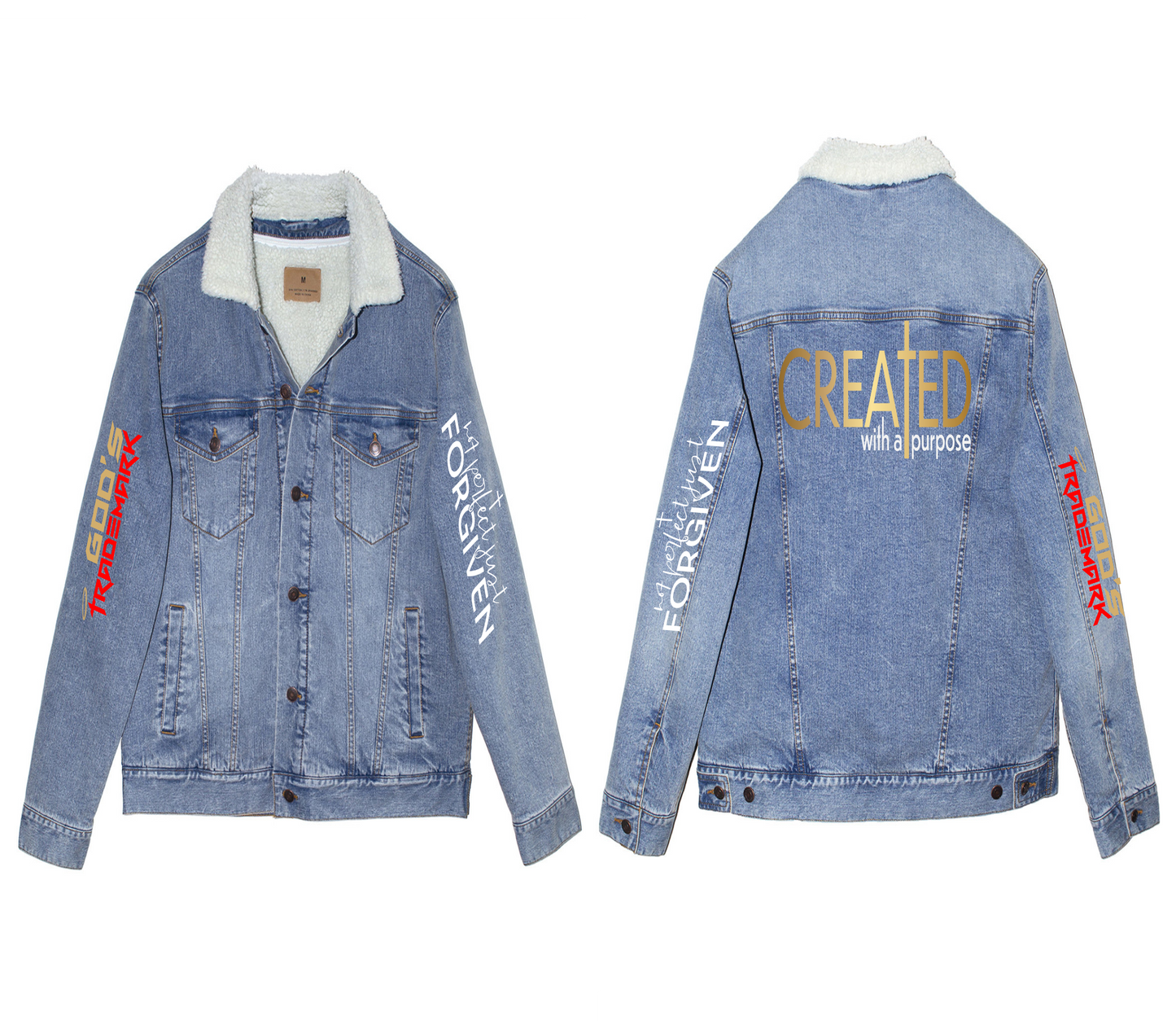 Unisex/ God's Trademark Denim Jacket